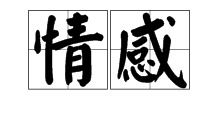 表示 情感 的两字词语有哪些 