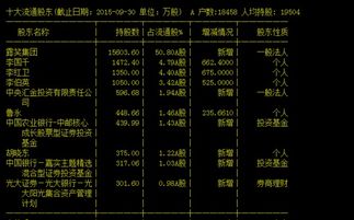 持股数是什么意思？