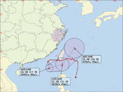 双台风或在宁波近海北上 今夜到明天将有大风大雨