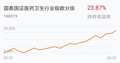 国泰国证医药卫生指数分级 怎么样