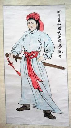 盘点中国历史上的十二位农民起义女首领,其中一个直接称帝