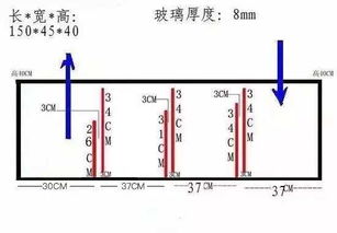 鱼缸底滤玻璃高度为什么是递减的 有什么作用 