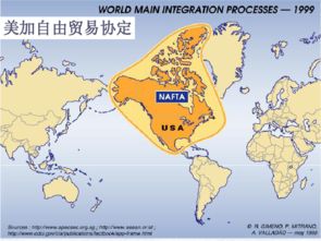 北美自由贸易区的三国中，主要出口劳动密集型产品是..